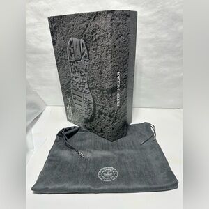 Peter Millar Apollo Authentic Empty Shoe Storage Box with matching dust bag